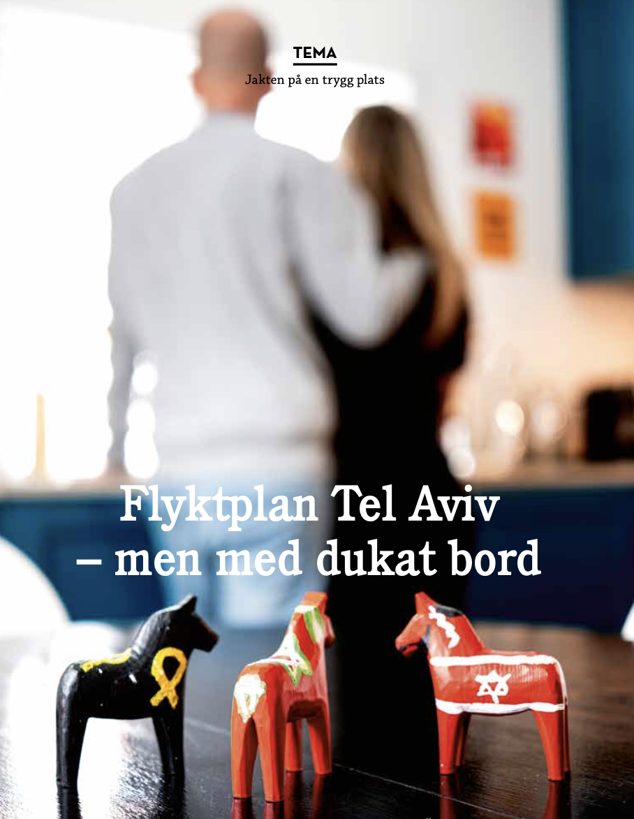 Flyktplan Tel Aviv – men med dukat bord