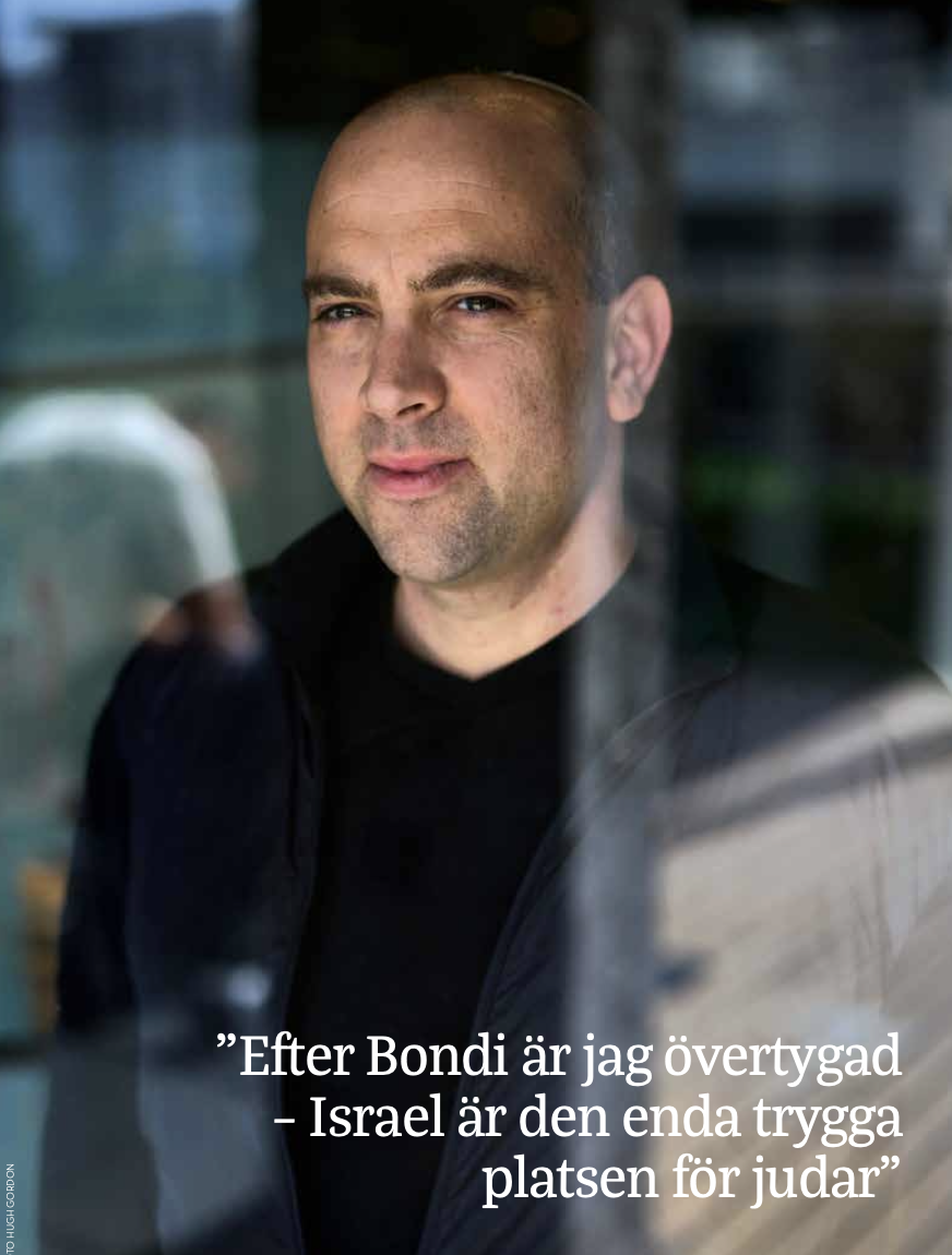 ”Efter Bondi är jag övertygad – Israel är den enda trygga platsen för judar”