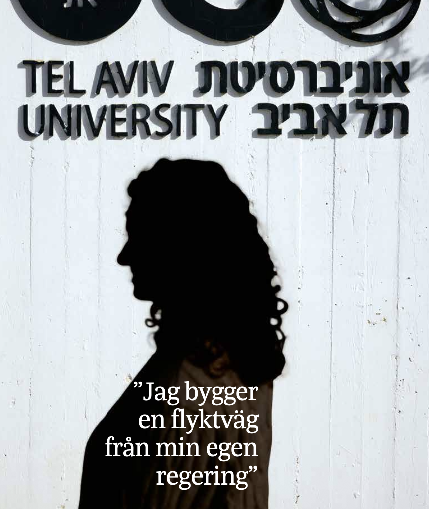 ”Jag bygger en flyktväg från min egen regering.”